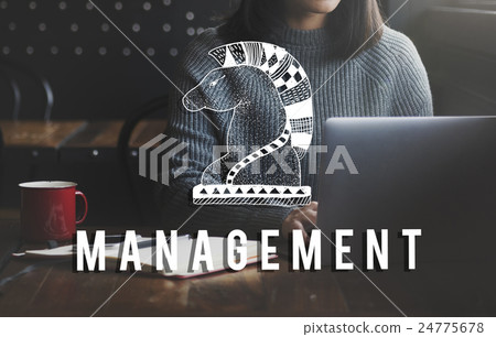 Management Coaching Dealing Process Strategy Concept 24775678