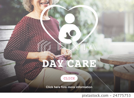 Day Care Babysitter Nanny Nursery Love Motherhood Concept 24775753