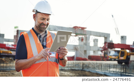 Architect Construction Control Design Engineer Concept 24776491