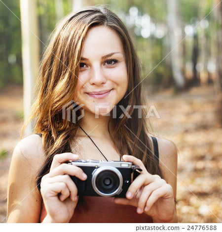 Camp Forest Adventure Travel Remote Relax Concept 24776588