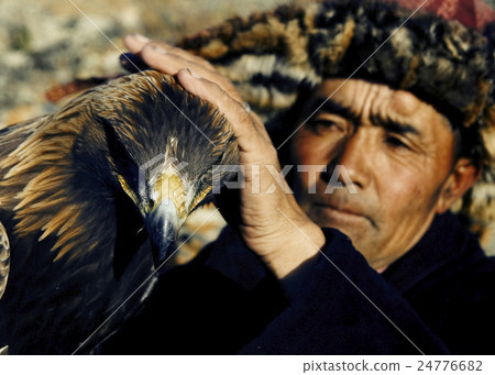 Mongolian Man with Traditional Lifestyles Concept 24776682