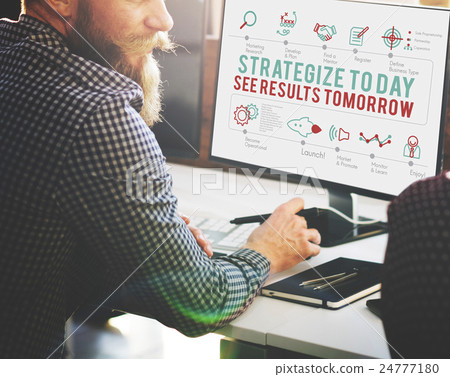 Strategy Planning Motivation Result Objective Concept 24777180