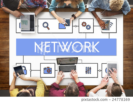 Network Connection Data Internet Technology Concept 24778169