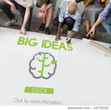 Big Data Creative Thinking Ideas Concept 24778184