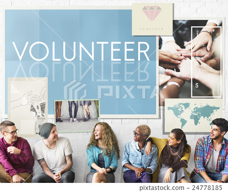 Team Teamwork Help Share Contribute Concept Team Teamwork Help Share Contribute Concept 24778185