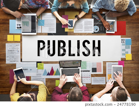 Publish Article Content Media Post Produce Write Concept Publish Article Content Media Post Produce Write Concept 24778190