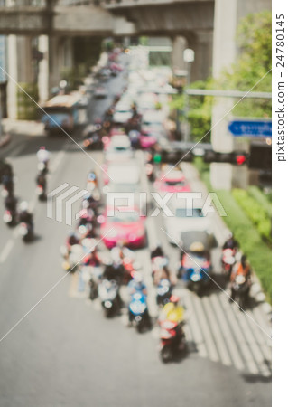 Abstract blur traffic 24780145