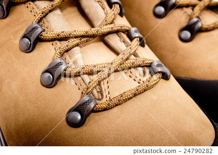 detail of walking boots 24790282