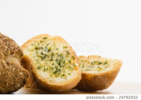 fresh homemade bread and garlic bread fresh homemade bread and garlic bread 24792910
