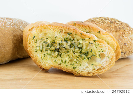 fresh homemade bread and garlic bread fresh homemade bread and garlic bread 24792912