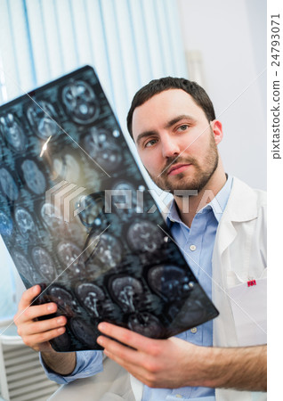 Medical office - portrait of middle-aged male 24793071