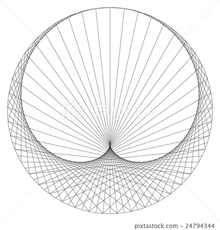 Cardioid Sinusoidal Spiral Pattern 24794344