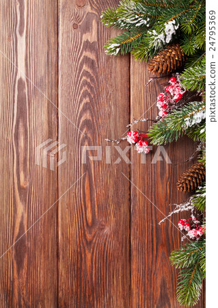 Christmas background with fir tree Christmas background with fir tree 24795369