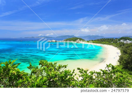 View of Tokashiki Island Awanna Beach View of Tokashiki Island Awanna Beach 24797579
