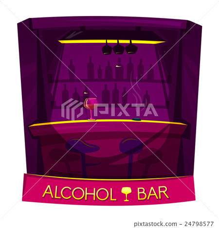 Alcohol bar concept design, vector illustration Alcohol bar concept design, vector illustration 24798577