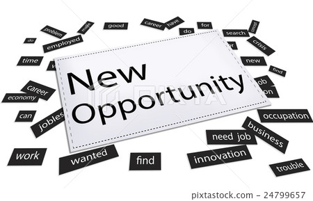 New Opportunity Chance Choice Decision Occasion Opportunities Concept 24799657