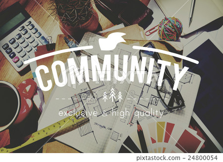 Community Connection Network Togetherness Concept 24800054