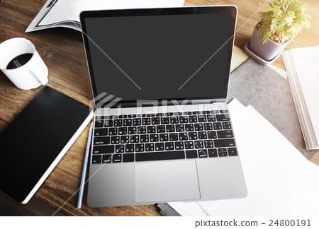 Mockup Copyspace Computer Notebook Laptop Concept Mockup Copyspace Computer Notebook Laptop Concept 24800191