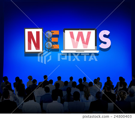 News Update Information Global Communication Concept 24800403