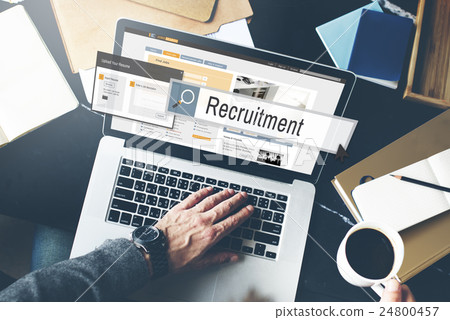 Recruitment Job Work Vacancy Search Concept 24800457