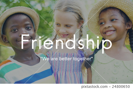 Friendship Together Togetherness Partner Friends Concept 24800650