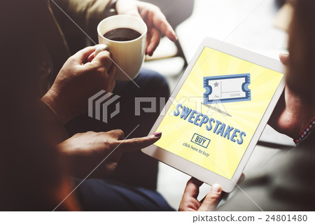 Sweepstakes Lottery Lucky Surprise Risk Concept 24801480