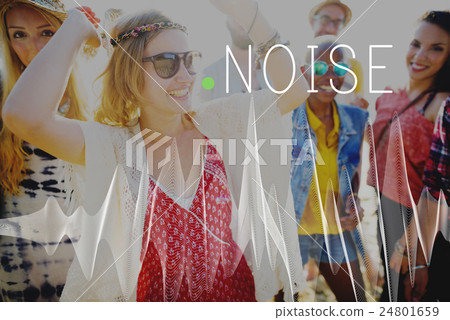 Noise Hear Loud Noisy Pain Pollution View Stress Concept 24801659