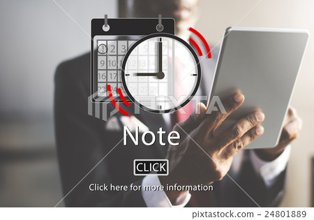 Note Appointment List Organizer Plan Reminder Concept 24801889
