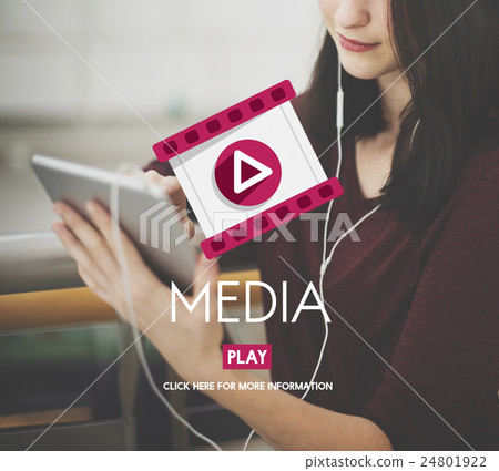Media Digital Communication Television Social Concept 24801922