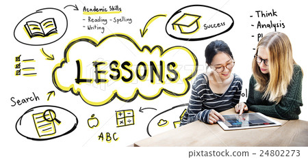 Lesson Training Study Knowledge Learning Concept 24802273