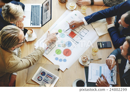 Business People Meeting Conference Discussion Corporate Concept 24802299