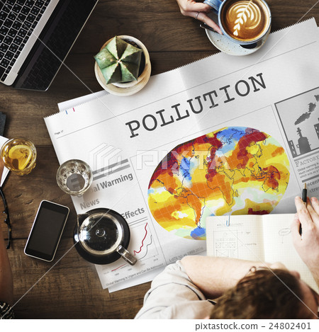 Pollution Dirty Chemical Problem Smog Smoke Concept 24802401