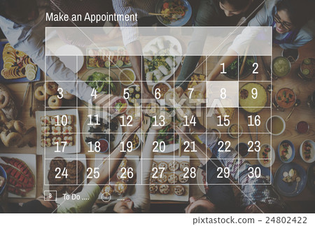 Make an Appointment Calendar Schedule Organization Planning Concept 24802422