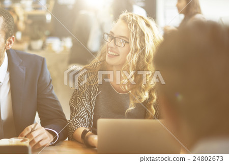 Business People Discussion Ideas Meeting Concept 24802673