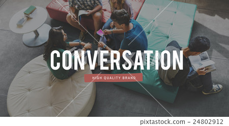 Communicate Conversation Connection Socialize People Concept Communicate Conversation Connection Socialize People Concept 24802912