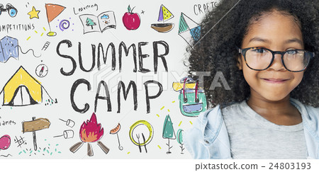 Summer Camp Adventure Exploration Enjoyment Concept Summer Camp Adventure Exploration Enjoyment Concept 24803193