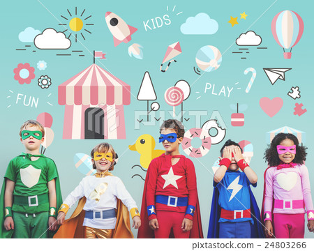 Kids Innocent Children Fun Young Concept Kids Innocent Children Fun Young Concept 24803266