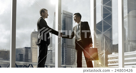 Diverse Ethnicity Businessman Greeting Concept 24803426