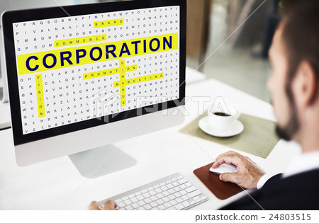 Crossword Puzzle Game Strategy Business Concept 24803515