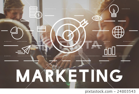 Marketing Advertising Commercial Strategy Concept 24803543