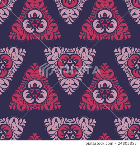 Seamless ornament pattern vector tile 24803853