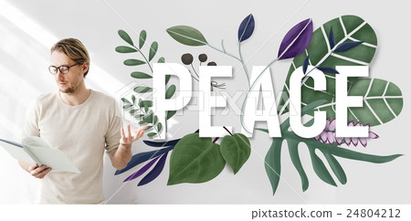 Peace Calm Free Nonviolence Privacy Solitude Zen Concept 24804212