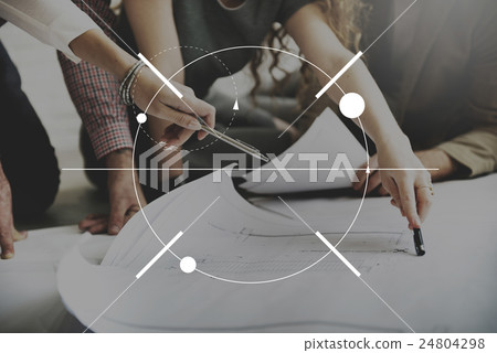 People Meeting Discussion Planning Copy Space Concept 24804298