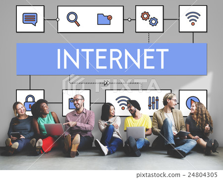Network Connection Data Internet Technology Concept 24804305