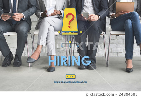 Hiring Human Resources Career Plan Concept Hiring Human Resources Career Plan Concept 24804593