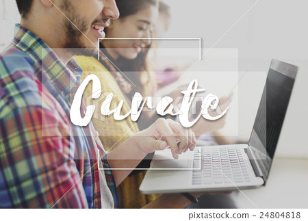 Imagine Create Curate Conceptualize Ideas Concept 24804818