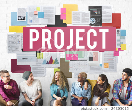 Project Planning Estimate Forecast Predict Task Concept 24805015