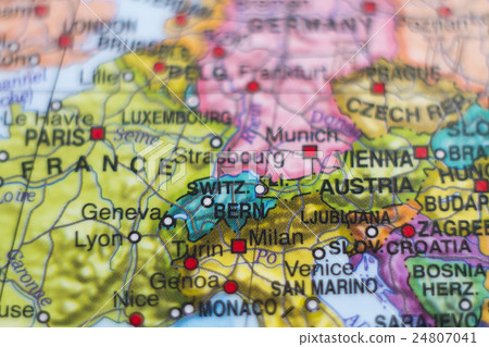 Switzerland country map . 24807041