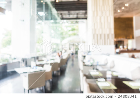 Abstract blur restaurant 24808341