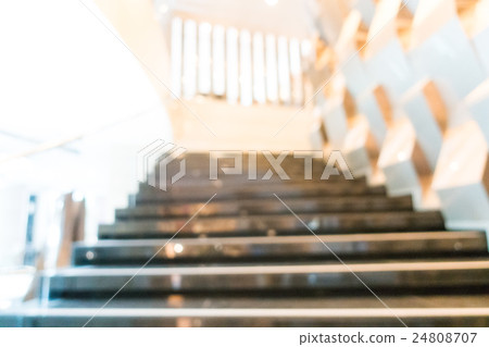 Abstract blur hotel lobby 24808707